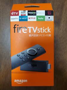 Fire TV Stick voice recognition remote control attaching .( black ) used 