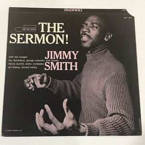 “RVG”刻印入り US盤 JIMMY SMITH / THE SERMON! on BLUE NOTE RECORDS LEE MORGAN LOU DONALDSON GEORGE COLEMAN TINA BROOKS ART BLAKEY