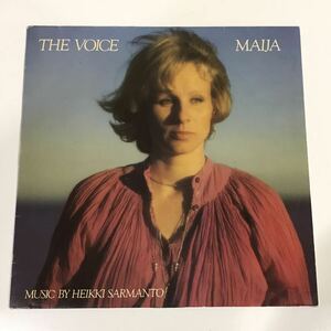  редкий FINLAND on Lee MAIJA / THE VOICE MUSIC BY HEIKKI SARMANTO Финляндия ONLY EURO RARE GROOVE EX+