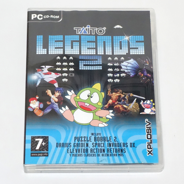 【Windows PC版】TAITO LEGENDS 2（タイトーレジェンド2）欧州版◆レイフォース、ダライアス外伝などのROMデータを公式収録