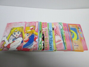  Прекрасная воительница Сейлор Мун Sailor Moon world 1. Carddas EX обычный все 40 вида комплект 2001 год 