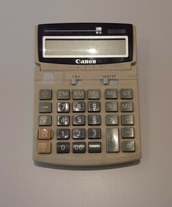 Canon calculator TS-1200H solar battery 12 column Canon Canon count machine office work supplies 