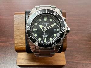 SEIKO Kinetic セイコーキネティック 5M62-0BL0 SCUBA 200m 自動巻き メンズ腕時計 PRSPEX プロスペックス 42mm