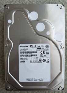 【中古】4TB 東芝 TOSHIBA HDD ハードディスク