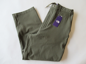 2024SS THE NORTH FACE PURPLE LABEL Stretch Twill Wide Tapered Field Pants サイズ32 オリーブ/ナナミカノースフェイスパープルレーベル