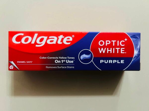 Colgate Optic White Purple コルゲートオプティック ホワイト パープル 100g