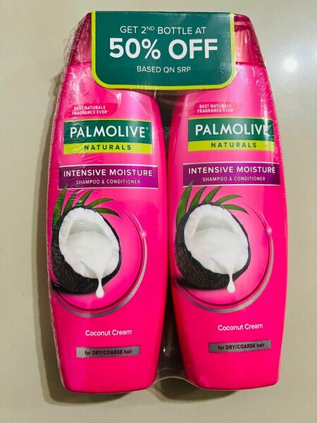 PALMOLIVE shampoo&conditioner 180ml 2本