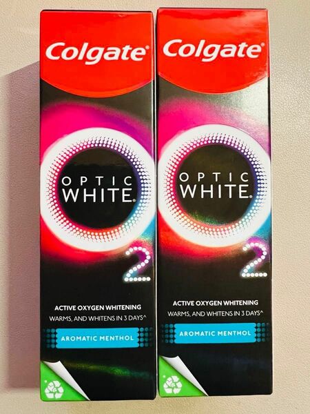 コルゲート Colgate OPTIC WHITE O2 2個セット