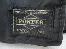 ★PORTER*ポーター*吉田カバン★TANKERタンカー黒ウエストバッグ_画像6