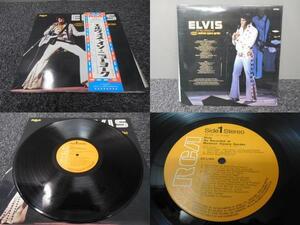 ELVIS PRESLEY・エルヴィス・プレスリー / イン・ニューヨーク (帯あり・国内盤) 　 　 LP盤・SX-86