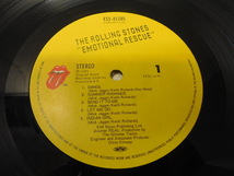 THE ROLLING STONES・ザ・ローリングストーンズ / EMOTIONAL RESCUE (国内盤) 　 　 LP盤・ESS-81285_画像7