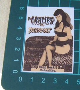 THE CRAMPS　クランプス　ステッカー