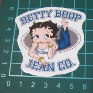 ベティちゃん　BETTY BOOP　JEAN CO　ステッカー
