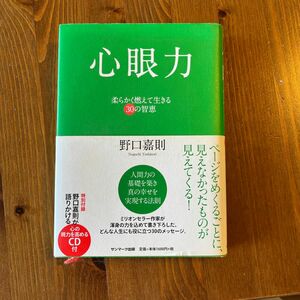 野口嘉則　心眼力　サンマーク出版