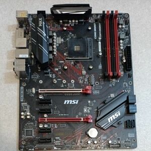 40%off MSI B450 GAMING PLUS MAX ATX マザーボード MB4821 動作可能