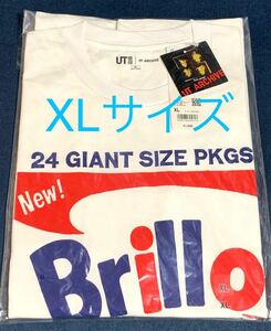 新品即決！★XLサイズ★アンディ・ウォーホル★ブリロ Brillo★Ｔシャツ★ユニクロ★桑田佳祐★