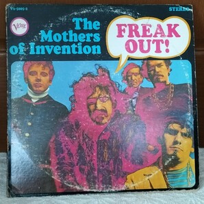 ★Mothers of invention/Frank Zappa★Freak Out!/US盤レコード/青ラベル ヴァーヴ/Verve/V6-5055-2/Rock/Doo Wop/Stereo/2枚組の画像1