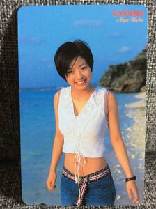 上戸彩さん テレカ ③ 未使用品