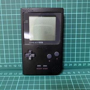 1円 中古 Nintendo 任天堂 GAME BOY pocket ゲームボーイ ポケット MGB-001 ブラック 黒 GB 基本動作確認済