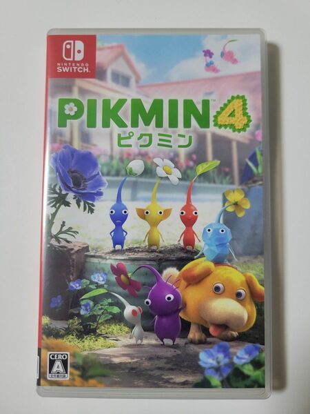 ほぼ新品！Pikmin Switch ソフト Nintendo ニンテンドースイッチ パッケージ版　ピクミン4