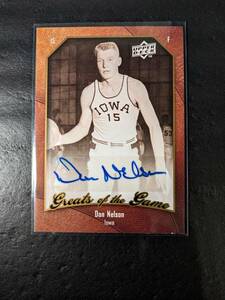 Don Nelson 2009-10 Upper Deck Greats of the Game ドン・ネルソン サイン Auto