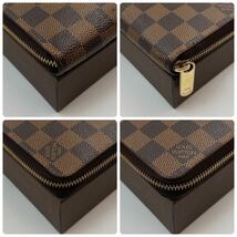 H808【極美品】ルイヴィトン　ダミエ　ジッピーウォレット　ラウンドファスナー　長財布　LOUIS VUITTON 男女兼用_画像9