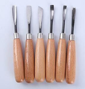 *** free shipping!! unused carving knife 6 pcs set DIY