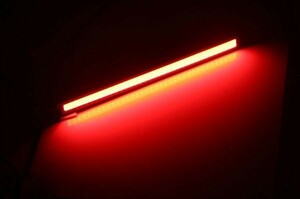 COB LED daylight high luminance 12V 17cm thin type 76 departure 2 ps red red black frame both sides tape attaching DD104