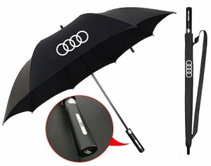 * new goods * Audi all-purpose umbrella long umbrella umbrella . rain combined use automatically open Golf car umbrella 8ps.@. super water-repellent ultra-violet rays .. storage sack attaching 