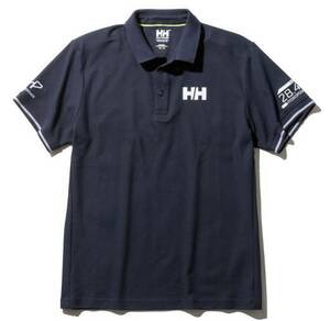 HHショアポロ（メンズ) (N)ネイビー [HELLY HANSEN]　ヘリーハンセン　サイズＳ(インポートサイズ)