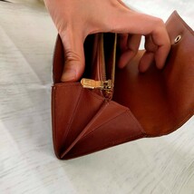  長財布 1円 LOUIS VUITTON ルイヴィトン モノグラム ポシェット ポルトモネ クレディ 二つ折り 長財布 ウォレット _画像6