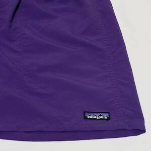 00s 18年 Patagonia Baggies Shorts ショートパンツ パタゴニア バギーズ ショーツ 5インチ パープル 紫 S アウトドア キャンプ ナイロン