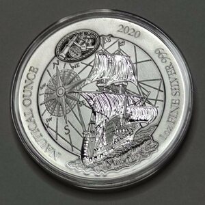 ru one damei flower number silver coin 1 ounce 2020 year 