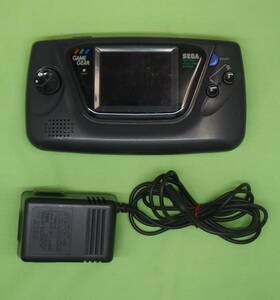 SEGA セガ GAME GEAR ゲームギア 本体・アダプター付き 中古