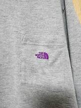 THE NORTH FACE 長袖Tシャツ　Mサイズ　グレー NT62003X　ザ・ノース・フェイス_画像3