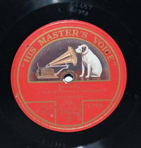  britain HMV 3-7978 mode *pa well (Vn)o fender back : Hoffmann monogatari .. boat .10.SP one side record 