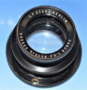 独 GOERZ DAGOR ダゴール 1:6,8 F=18cm ヴィンテージレンズ 