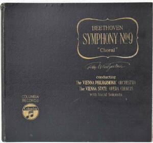 BEETHOVEN SYMPHONY No.9 ベートーヴェン：交響曲第9番(合唱) ワインガルトナー指揮/ウィーン・フィルハーモニー管弦楽団 8枚組SP
