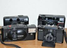 レンジファインダー、コンパクトカメラ、トイカメラなど まとめて28台セット mamiya/konica/minolta/Nikon/Kodak/RICOH/Olympus_画像8