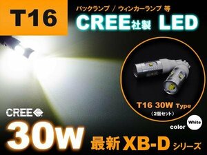 CREE社製　30W　XB-Dシリーズ　▼　T16　（ ホワイト ） 2個set
