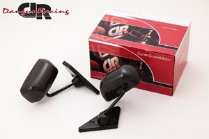  door mirror aero mirror real carbon mirror surface manual adjustment left steering wheel car 04-UP Citroen C2