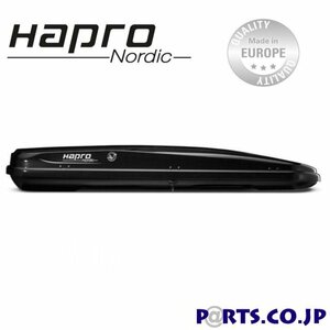 HAPRO(ハプロ)　Nordic（ノルディック） 10.8 ブリリアントブラック　ルーフボックス