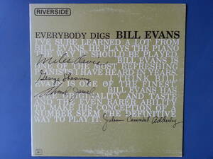 ☆Bill Evans / Everybody Digs ☆RLP 12-291 Riverside ビル・エヴァンス