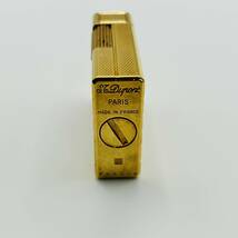 【341】1円スタート！　S.T.Dupont　デュポン　喫煙具　ライター　オイルライター　中古品　保管品　説明書付き_画像6