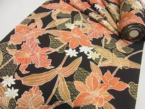  кимоно ...* мелкий рисунок ткань надеты сяку Cattleya чёрный цвет ... кимоно полиэстер прекрасный товар *nn1193