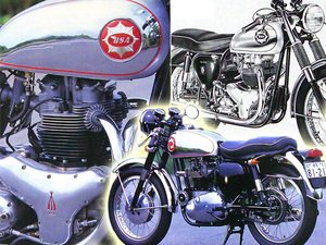 BSA A10 ロケット ゴールドスター 特集 雑誌　Rocket Gold Star ヒストリー 詳細写真 解説 主要 諸元表 6ページ