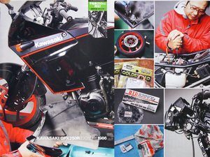 カワサキ GPX250R 1986 不動車再生 特集 雑誌　KAWASAKI メンテナンス エンジン ステム ホイール ベアリング フロントフォーク リアサス