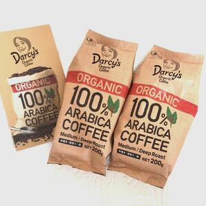 Darcy's ダシーズオーガニックコーヒー 200g×2
