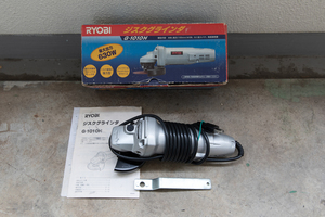 1円出品!! ディスクグラインダ RYOBI G-1010H