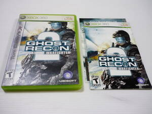 [管00]【送料無料】ゲームソフト XBOX360 北米版 GHOST RECON：ADVANCE WARFIGHTER2 ゴーストリコン エックスボックス ソフト